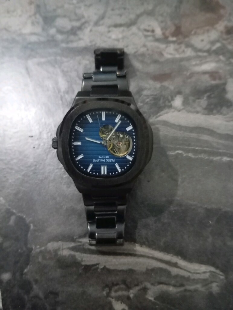 patek philippe stainless steel back - 3