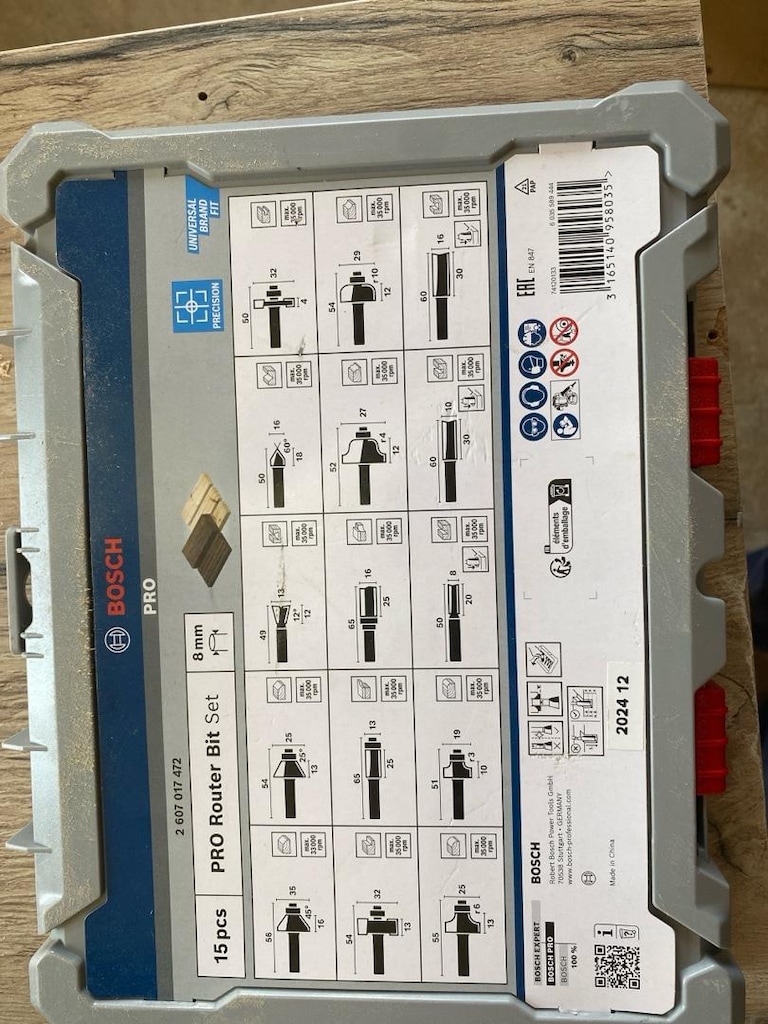 BOSCH POF 1400 ACE Freze + 15 Parça Profesyonel Uç Seti - 5