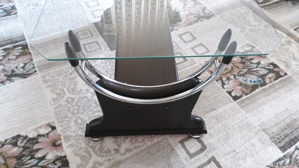orta sehpa camli modern hiç kullanilmadi sifir ürün - 2