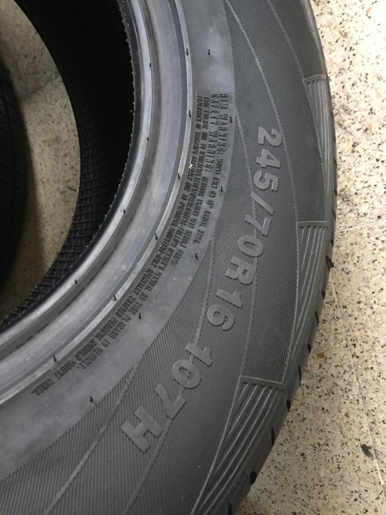 245/70/16 Ebat Sıfır Suv Yaz Lastiği. - 5