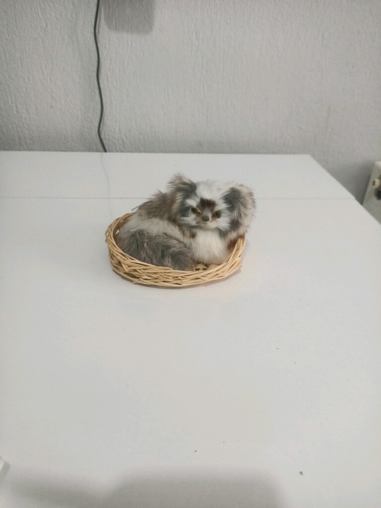 küçük masaüstü peluş süs - 2
