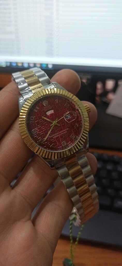 Rolex gün ve tarih göstergeli kol saati - 4