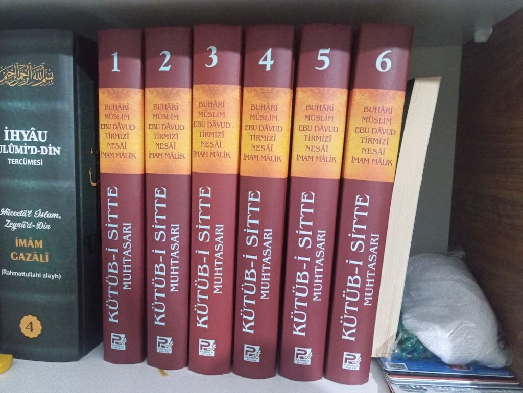 Kütüb-i Sitte muhtasarı (6 cilt) +El ihtiyar tercümesi dini kitap