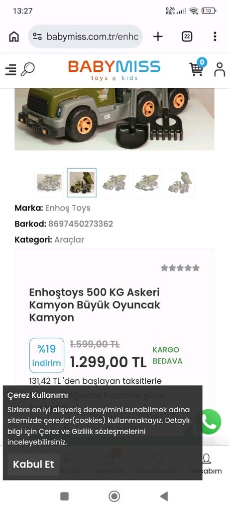 dev araba seti oyuncak - 3