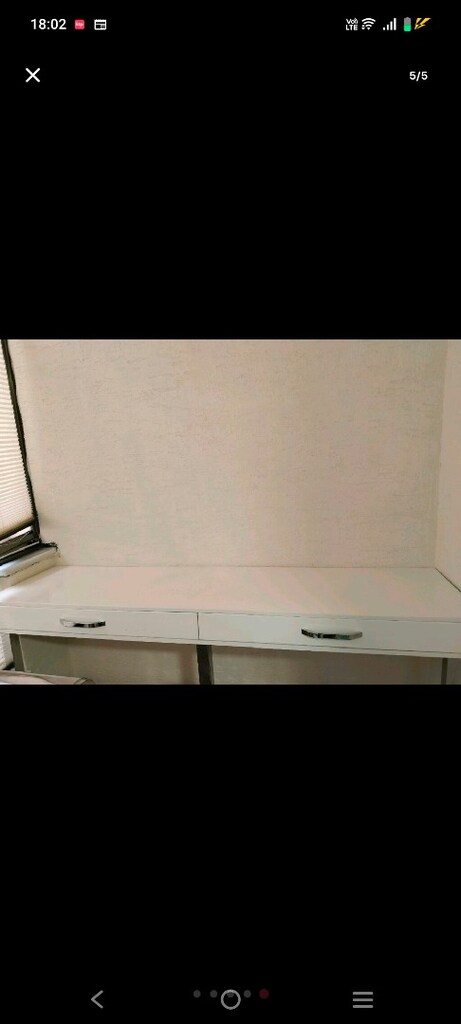 duvara montalanan masa mdf satılık çekmeeceli tezgah olarak kullanılır - 2