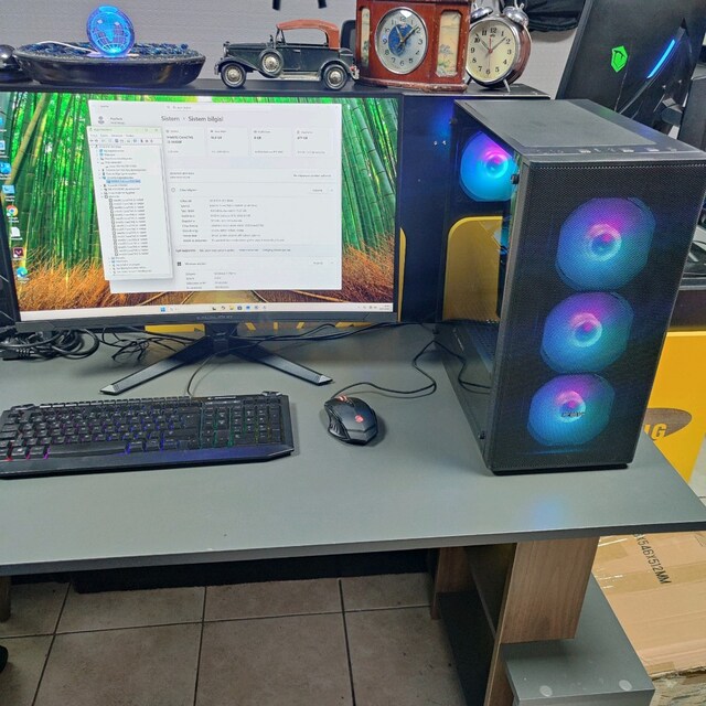Oyuncu Bilgisayarı i5 14 RTX 5060 300Hz Monitör Set