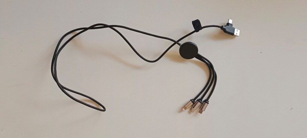 Led ışıklı Çoklu Şarj+Data 3in 1 Lightning/micro/type-c Uzun şarj kabl - 4