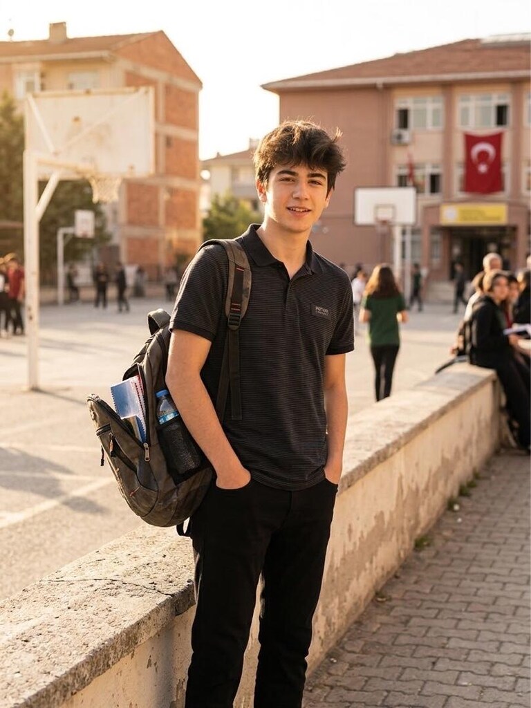 koton siyah erkek okul pantolonu - 3