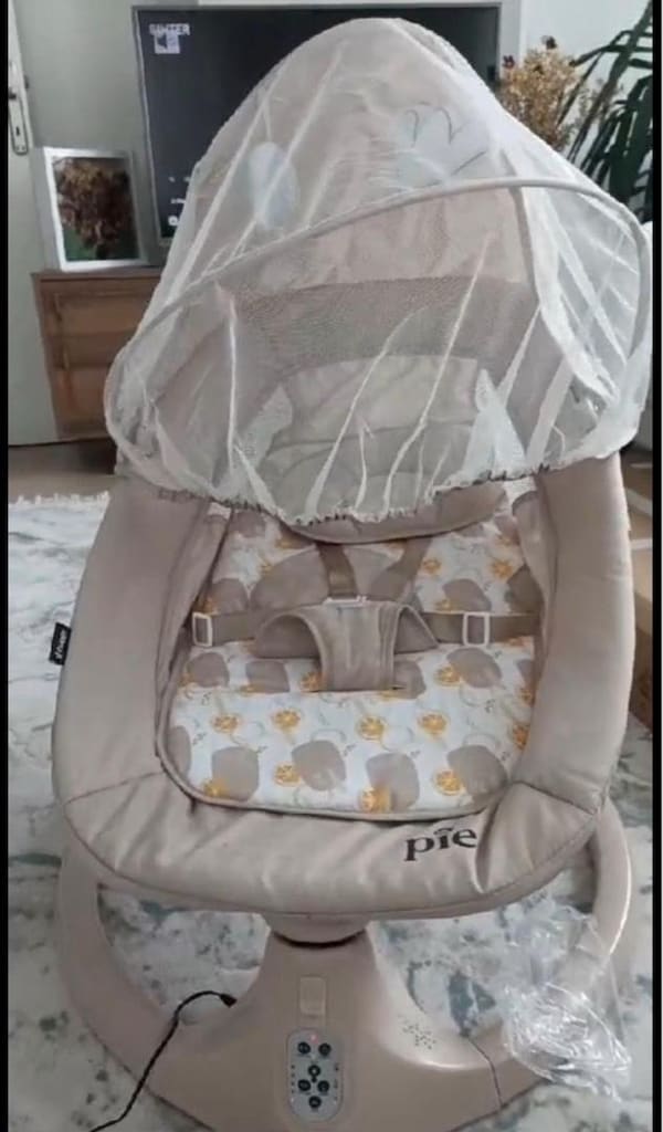 Huggy Pie Yenidoğandana Uygun Otomatik Sallanabilir Kumandalı - 3