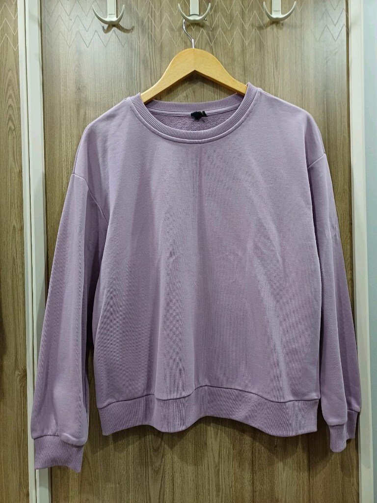 DeFacto Kadın Lila Sweatshirt - L Beden