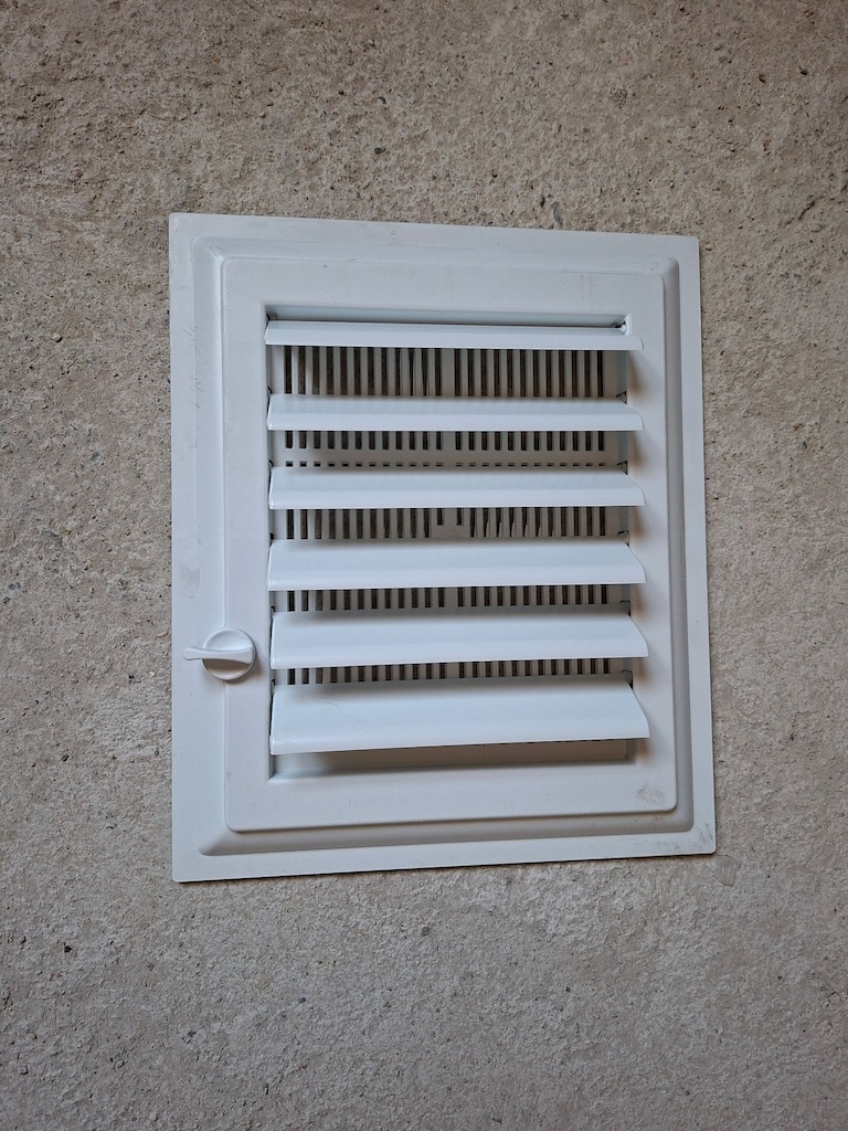 Banyo WC Plastik havalandırma panjuru menfez - 2