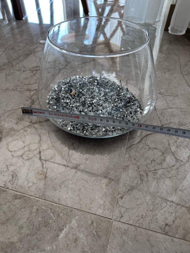 kalın cam fanıs vazo. Akvaryum - 4