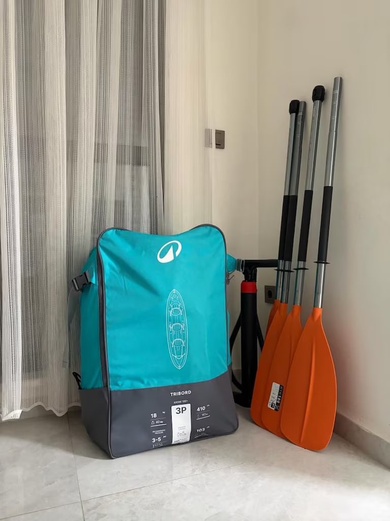 Decathlon Şişme Kano 2-3 Kişilik Mavi Kano