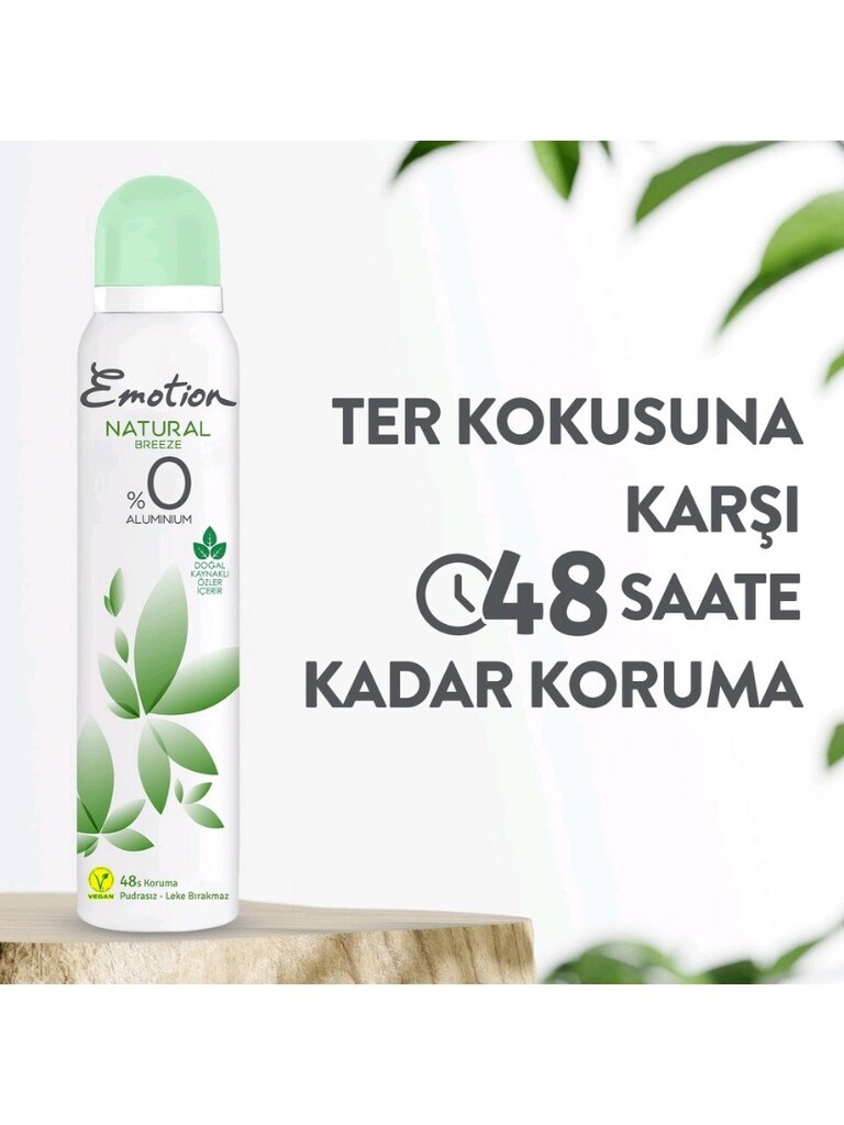 EMOTİON NATURAL BREEZE KADIN DEODORANT - 3