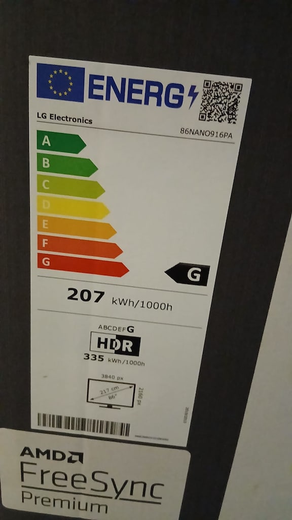LG 86" Nanocell 4K TV -86NANO906NA - 8