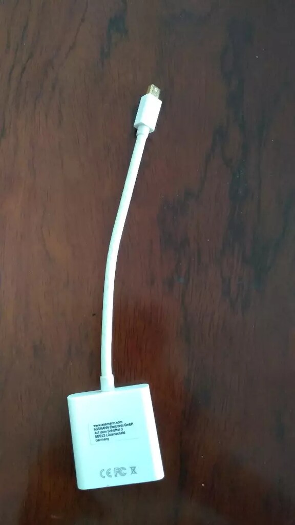 Vga to mini displayport apple için