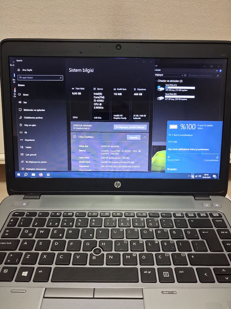 HP EliteBook 840 G1 (i5/8GB/500GB) - 7