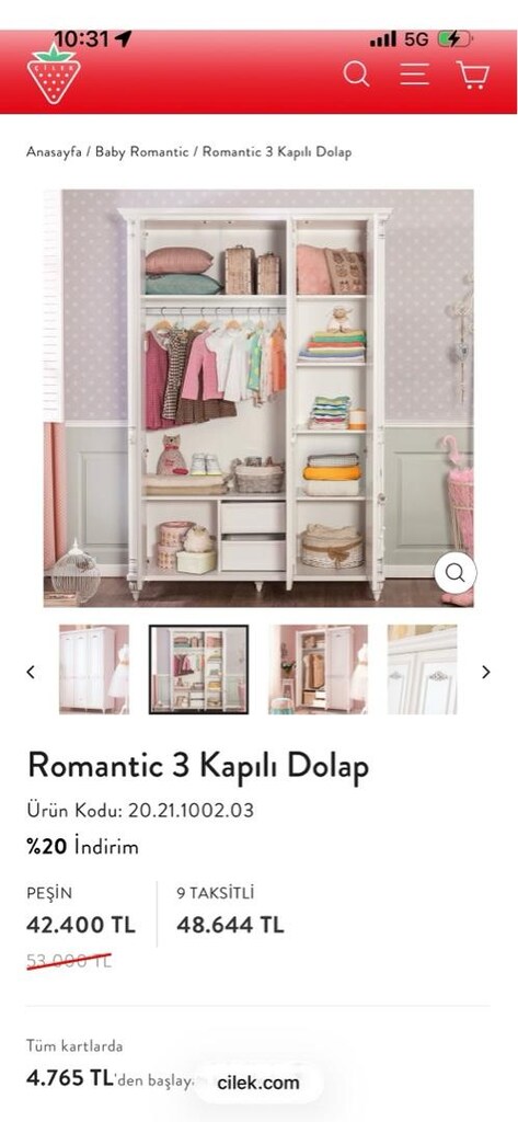 çilek dolap - 2