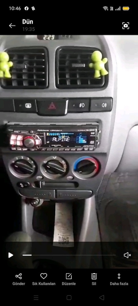 ALPİNE Cda-9812rr Cd Çalar - 2