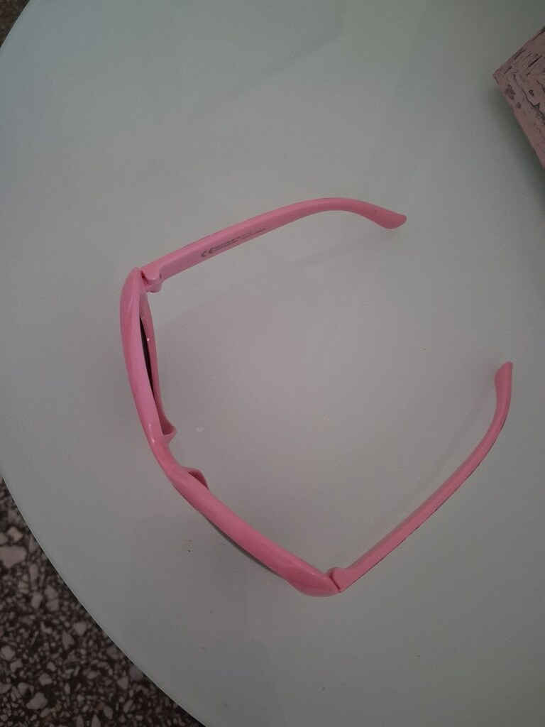 pembe çerçeveli kız çocuk güneş gözlüğü - 2