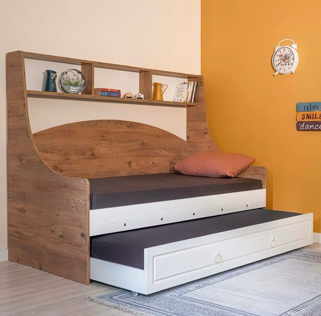 YAVRULU KARYOLA KOMPLE MDF ÇELİK DESTEKLİ - 5