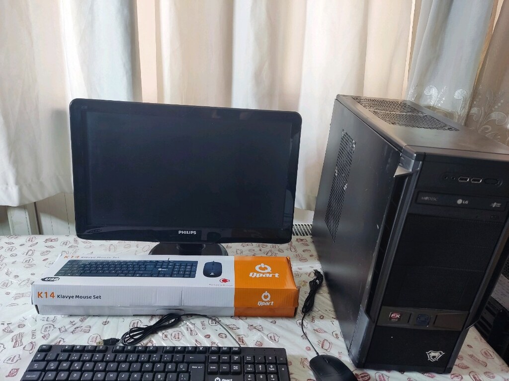 AMD 8320 4.20 işlemci 8+4 çekirdek 8gb ram performans 4 GB 128 bi - 4