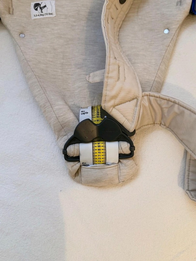BabyBjörn Kanguru Mini Cotton 3D Jersey / Light Beige / Az kullanılmış - 4