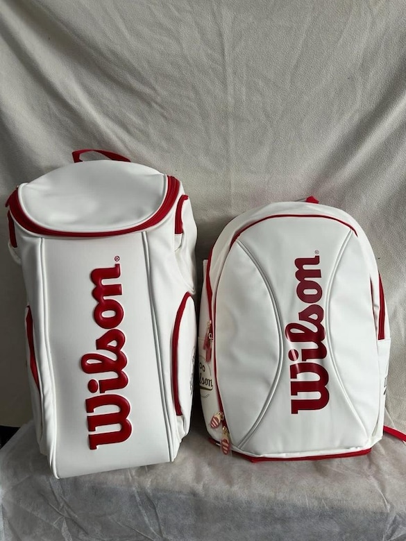 Wilson Beyaz 2’li tenis , limited Çanta - 5