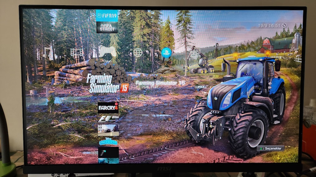 PS3 Slim 500 GB, 43 Popüler Oyunlu, Çift Kollu Sorunsuz Tertemiz - 13