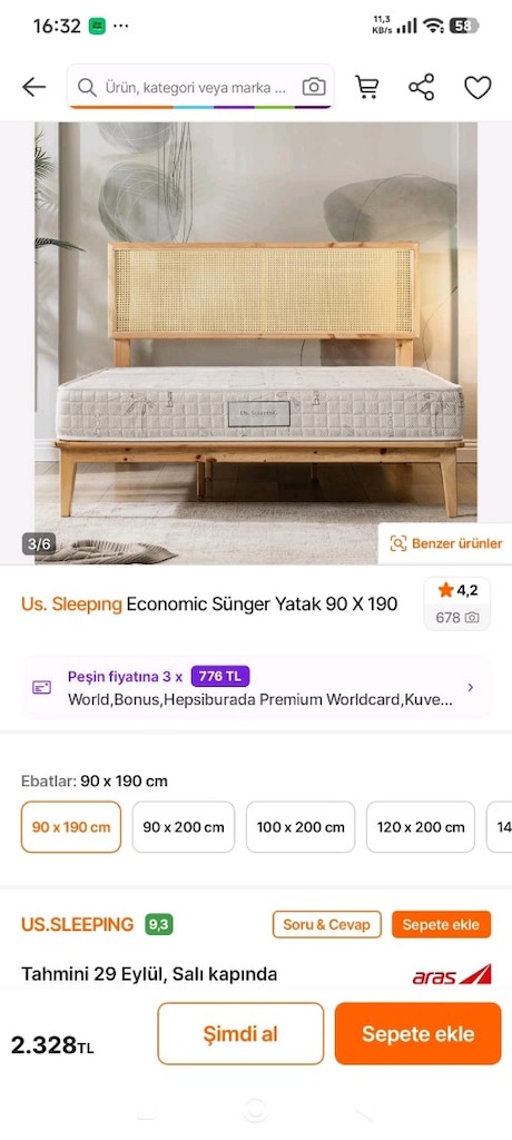 Tek kişilik yatak - 2