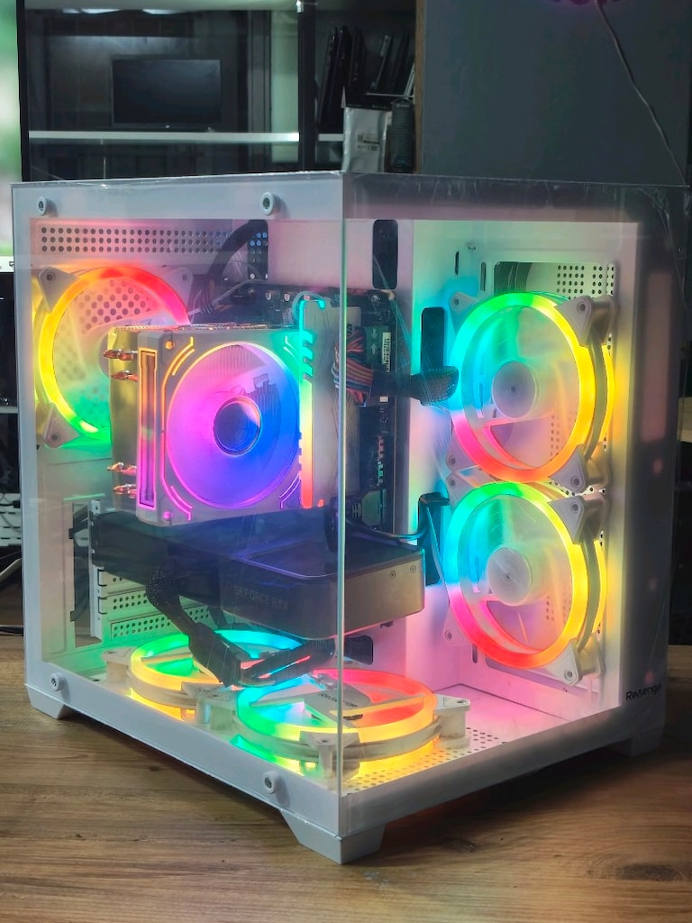 RTX 3070 İ9 11900KF 16GB RGB RAM 512GB M2SSD 800W AKVARYUM OYUNCU KASA - 9