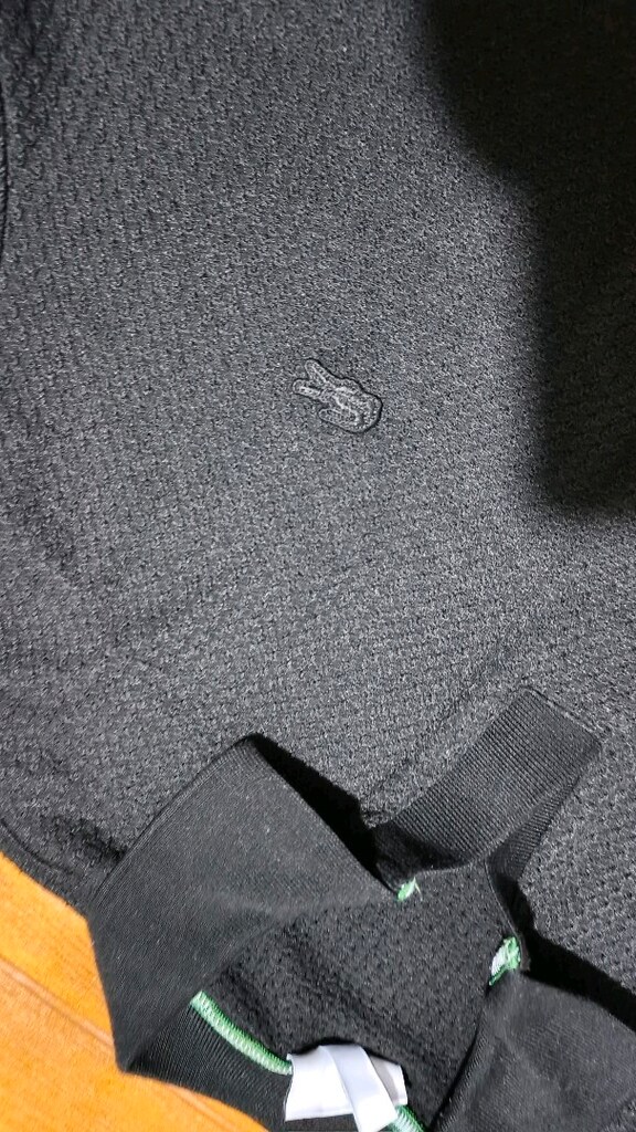 Lacoste tam esnek likralı harika örme kumaştan şık tshirt.. - 7