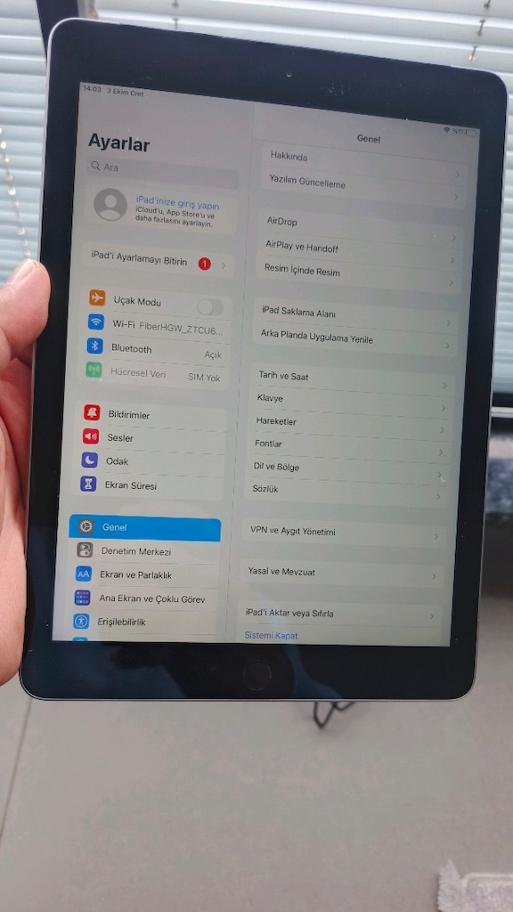 ipad 5.nesil 32gb hafıza şimdi kartlı - 2