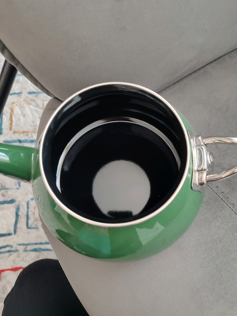 karaca üstü porselen emaye çaydanlık - 3