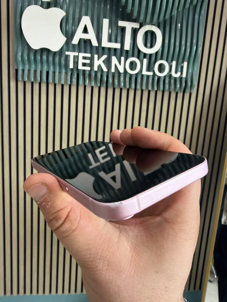 15 DÜZ 256 GB PEMBE 12 AY AÇIK ! - 8
