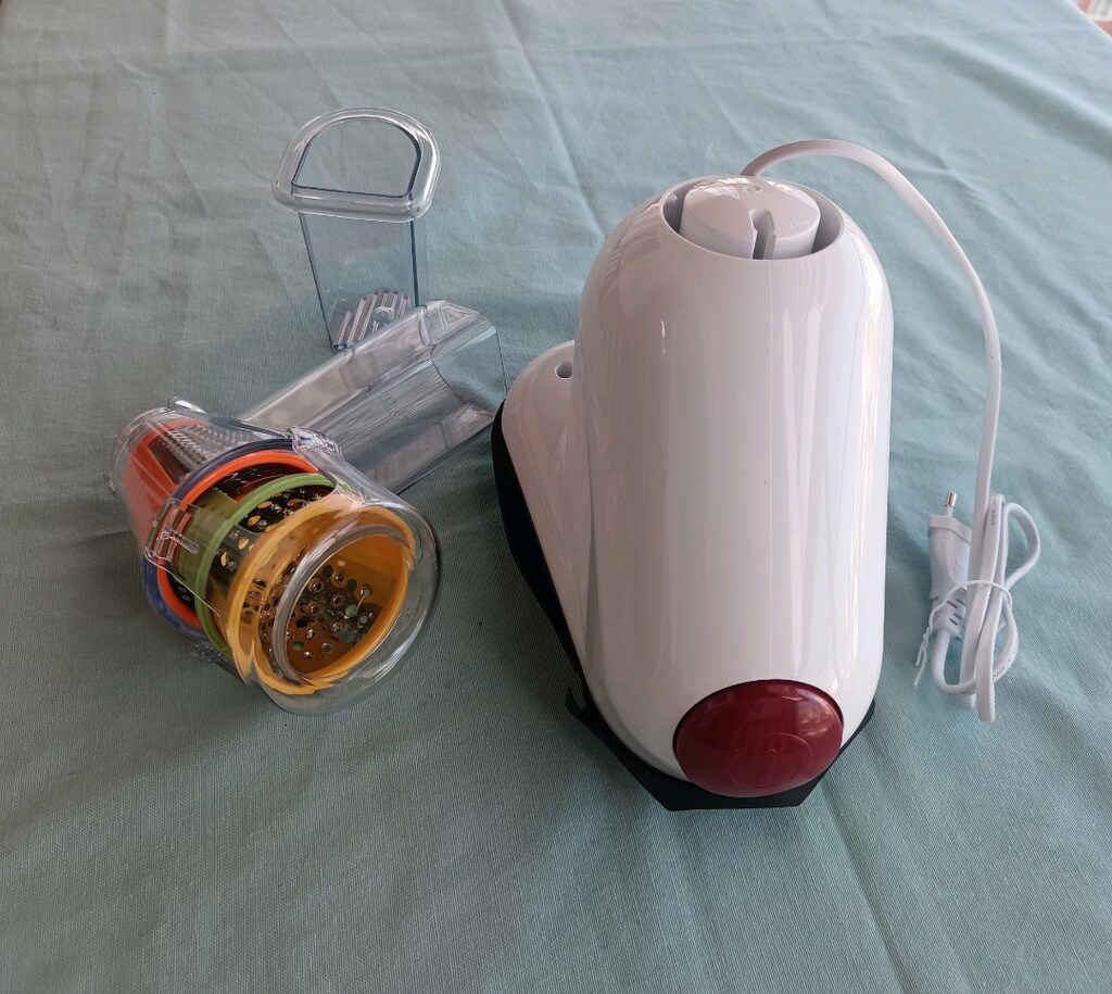 Fresh Express 3 in 1 Meyve ve Sebze Doğrayıcı Rondo Cam Hazneli - 4