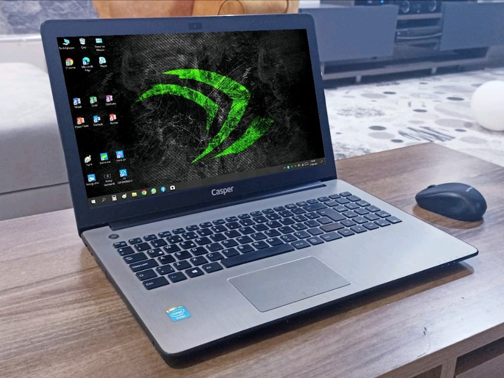 Tertemiz ince kasa Casper Nirvana - 8gb Ram - Yeni pil - SSD TurboDisk - 3