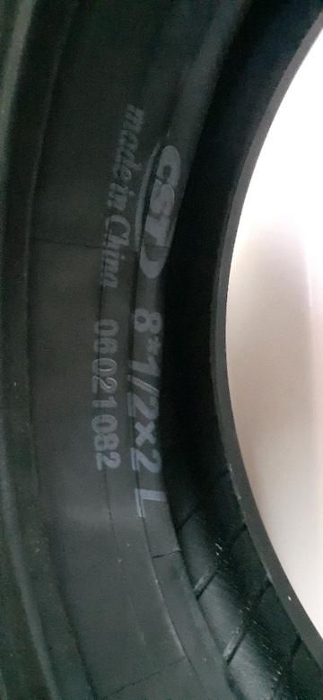 CST 8*1/2X2L Elektrikli Scooter Lastik Kalınlaştırılmış - 5