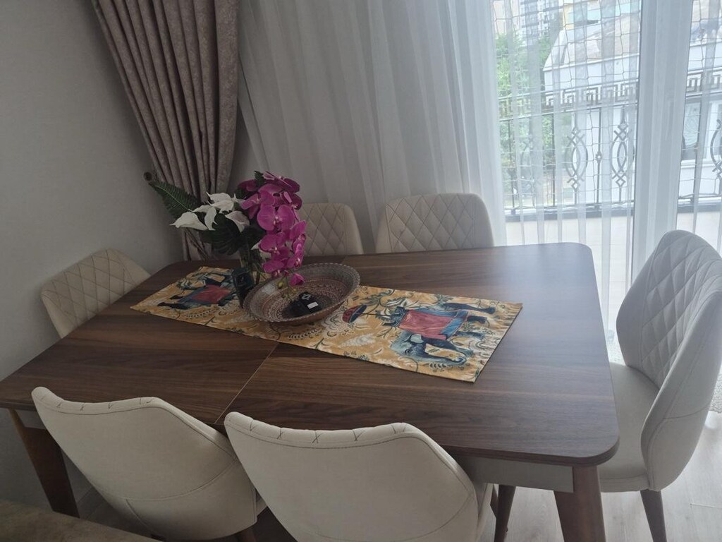 Weltew Vega Lansman Serisi Yemek Masası + 6 Sandalye | Çok Temiz - 4