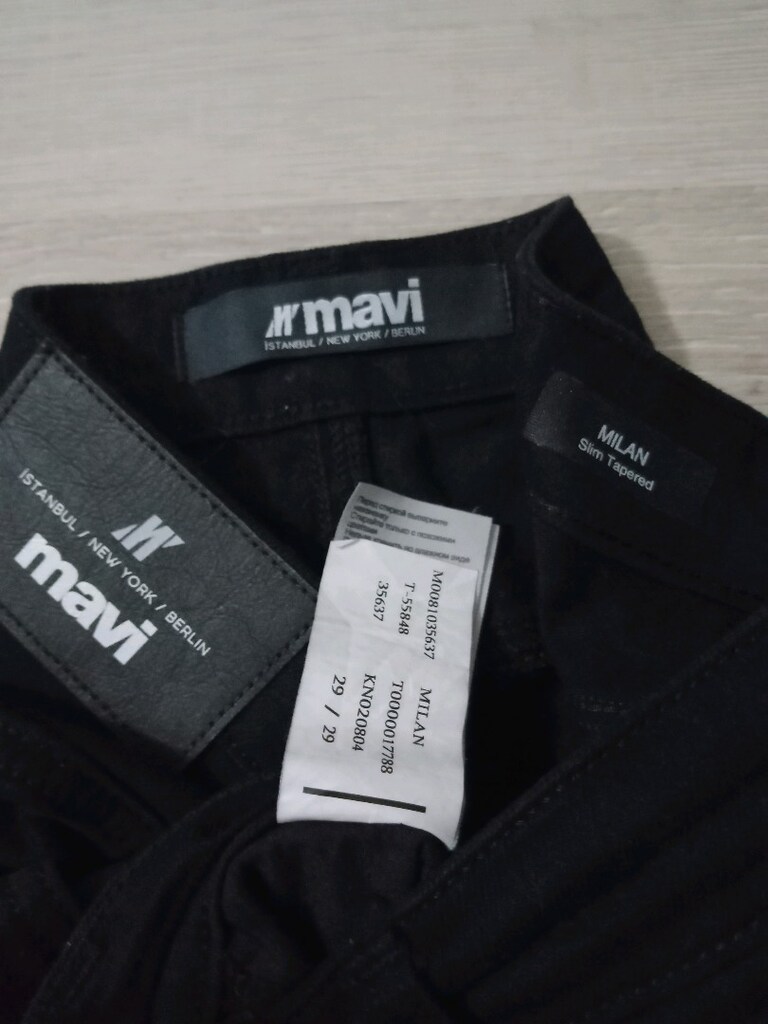 ERKEK KOT PANTOLON MAVİ MARKA 29/29 BEDEN - 2