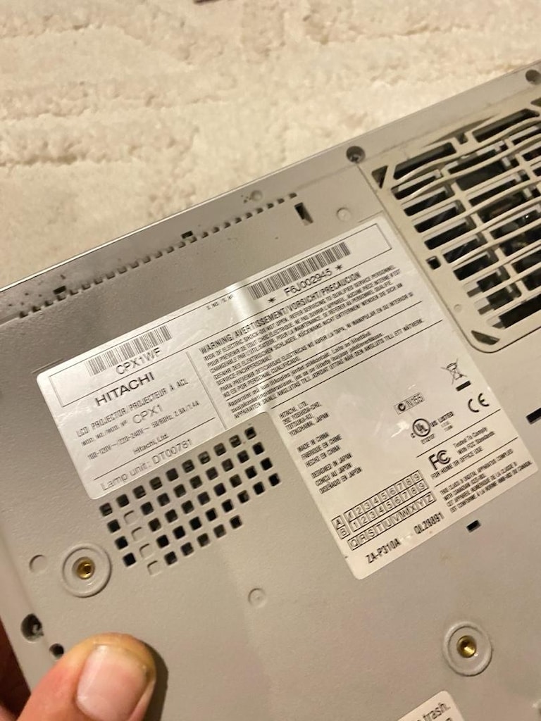 HITACHI CPX1 PROJEKSİYON CİHAZI - 4