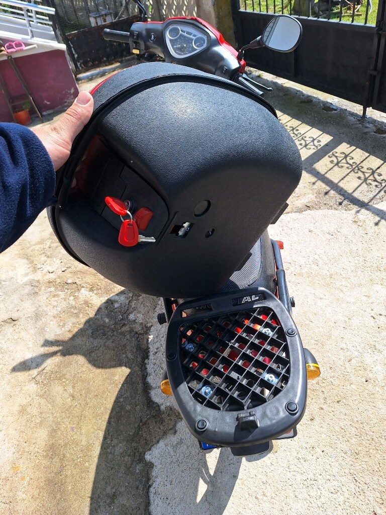 motosiklet bagaji sifir ürün hic kulanilmamiş - 4