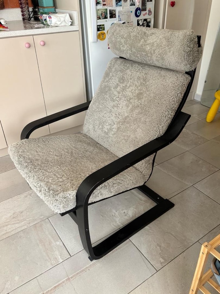 ikea sallanan, peluş koltuk - 2