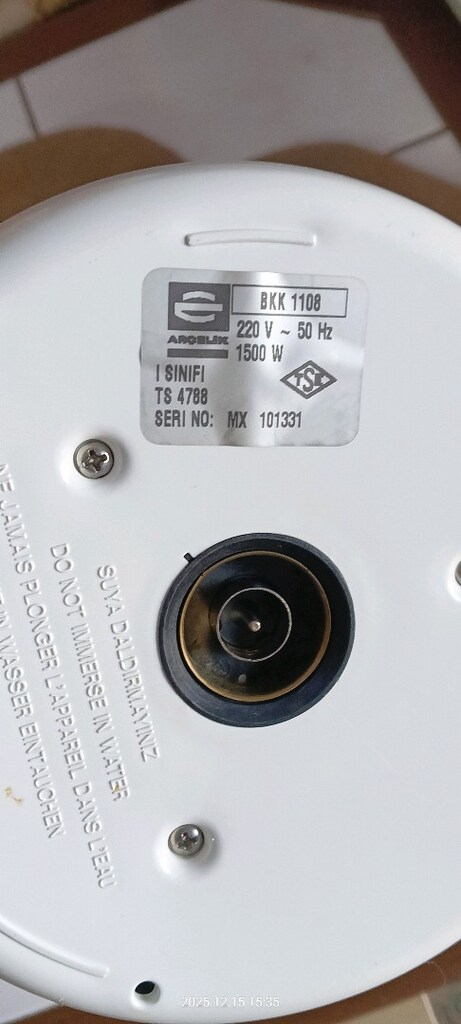 Beko BKK1108 Çay Makinesi çok temiz sorunsuz pırıl pırıl makine demlik - 14