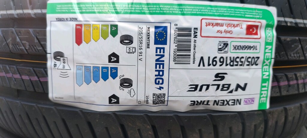 sibop hediyeli sıfır 205 55 16 nexen yazlık - 2
