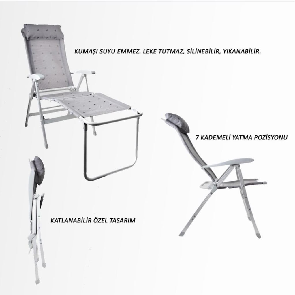 Nurgaz Campout Şezlong Koltuk - 2