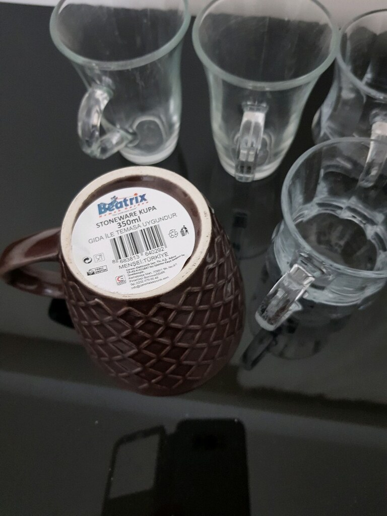 büyük kupa ve bardak - 2