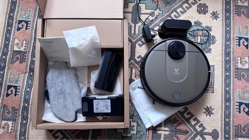Viomi V2 Pro çok temiz kutusunda bütün aparatları mevcut - 2