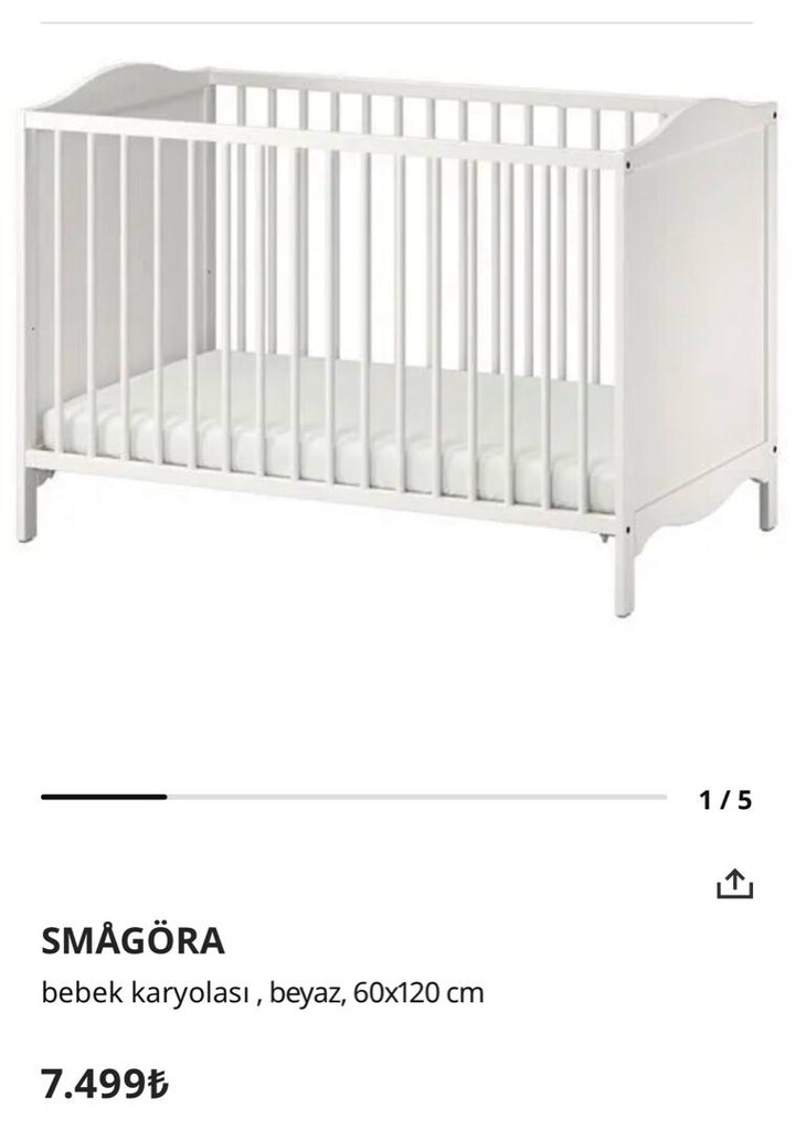 ikea bebek karyola - 3