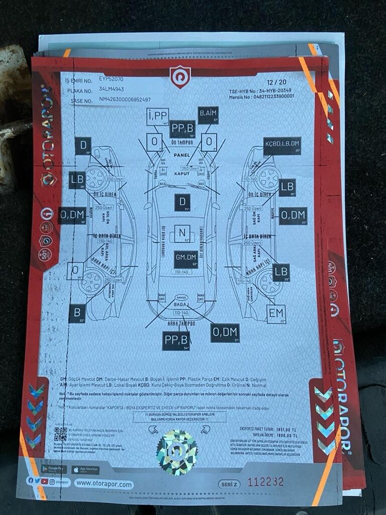2014 otomobil ruhsatlı Doblo 7 kişilik - 6